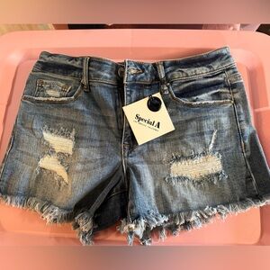 Special A denim shorts